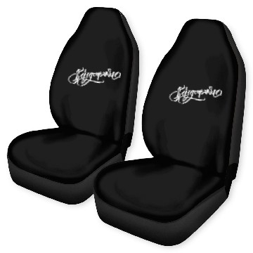Discover Singapore Calligraphy Graffiti Hip Hop Lettering T Car Seat Covers