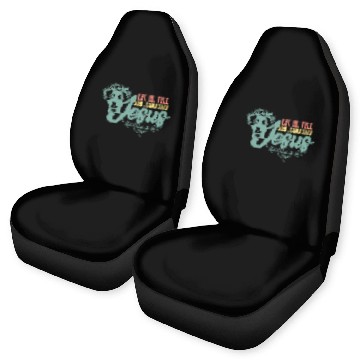Discover Let Me Tell You About My Jesus Christian Believer Car Seat Covers