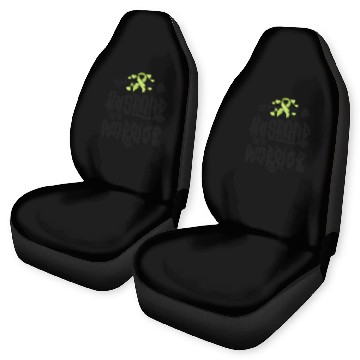 Discover Husband Of A Warrior Lymphoma Cancer Awareness Car Seat Covers