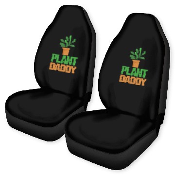 Discover Plant Daddy Succulents Dad Funny for Landscapers Car Seat Covers