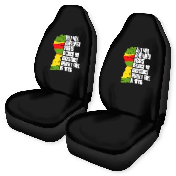 Discover Juneteenth free since 1865 Black History US Africa Car Seat Covers