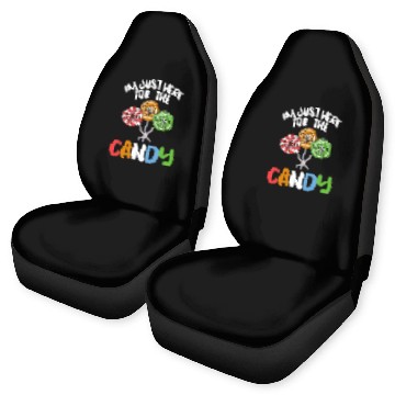Discover I'm Just Here For The Candy Lollipop Halloween Cos Car Seat Covers