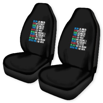 Discover Black History Martin Luther King USA African Car Seat Covers