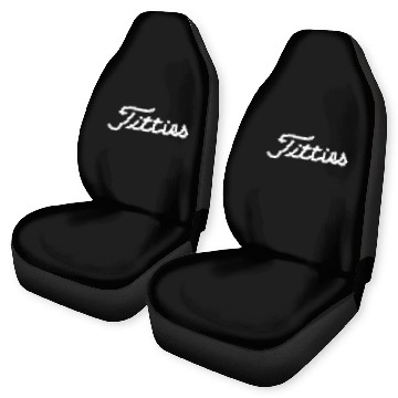 Discover funny golf titties funny saying golfer golfing Car Seat Covers