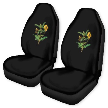 Discover yellow flower Car Seat Covers