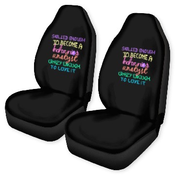 Discover Behavior Analyst Graduate Car Seat Covers