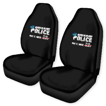 Discover Grammer Police - English Teacher Car Seat Covers