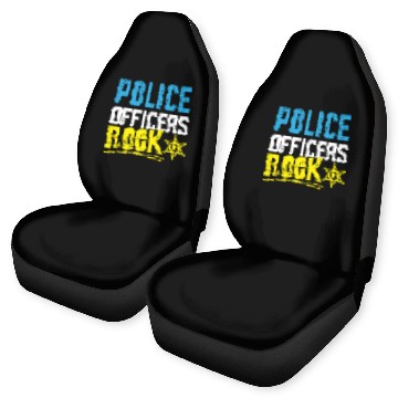 Discover Military Police Officer Cop Law Enforcement Car Seat Covers