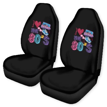 Discover I Love The 80s Car Seat Covers