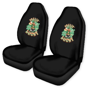 Discover Feeling Lucky Groovie Leprachaun St. Patricks Day Car Seat Covers