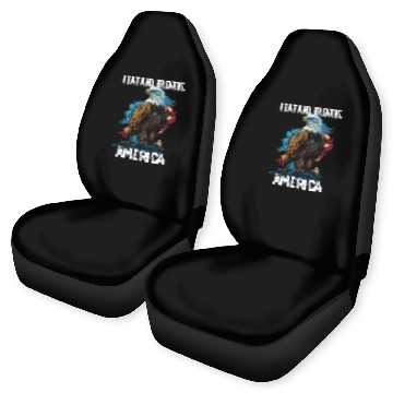 Discover I Eat and Breathe America American Bald Eagle Car Seat Covers