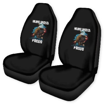 Discover Making America Proud American Bald Eagle Car Seat Covers