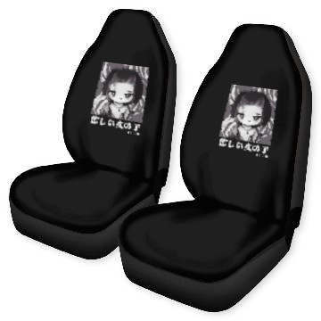 Discover Sad Girl Gothic Chibi Urban Japanese Aesthetic Car Seat Covers
