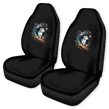 Discover Astronaut Cat or Space Cat on Galaxy Cat Lover Car Seat Covers