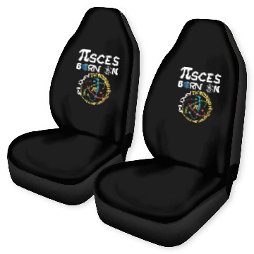 Discover Pi Day Birthday Baby Born on Pi Day Pisces Car Seat Covers