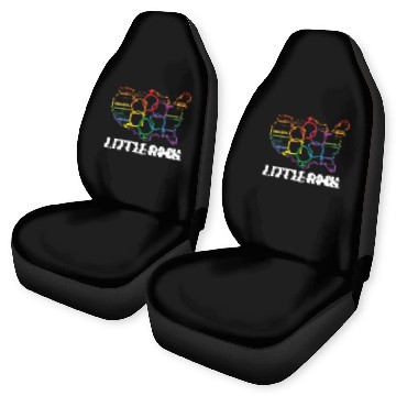 Discover Little Rock Pride Month Pride Flag LGBT Community Car Seat Covers