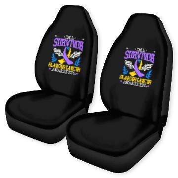 Discover Bladder Cancer Survivor Bladder Cancer Awareness Car Seat Covers