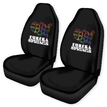 Discover Eureka Springs Pride Flag Pride Month LGBTQ Flag Car Seat Covers
