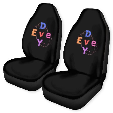 Discover Embrace Equity Happy Women's Day Car Seat Covers