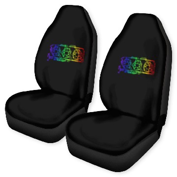 Discover Pixel Look RGB Gaming Graphic Card Gamer Car Seat Covers