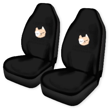 Discover I Purr With The Force Of 10,000 Kittens 1 Car Seat Covers