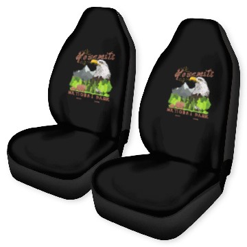 Discover Yosemite National Park Car Seat Covers