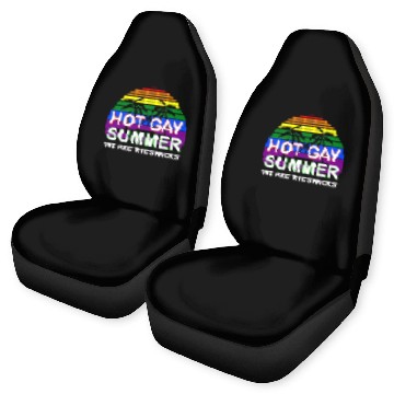 Discover Hot Gay Summer We Are The Snacks LGBT Apparel Car Seat Covers
