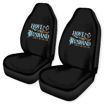 Discover I Love My Husband, wedding, marriage, bride, groom Car Seat Covers