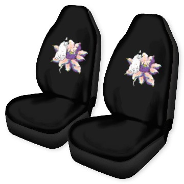 Discover Lotus Cat Car Seat Covers