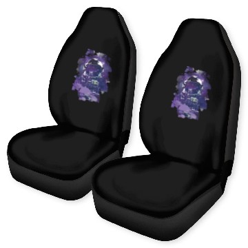 Discover Milky Way Astronaut Astronomy Galaxy Stars Car Seat Covers