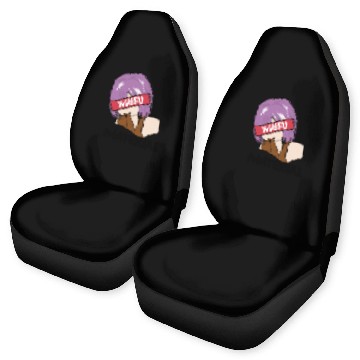 Discover Anime Waifu Material Manga Eyes Japanese Car Seat Covers