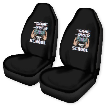 Discover Video Game Controller Back To School Car Seat Covers