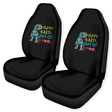 Discover Last Day Of School Teacher Student Graduation Car Seat Covers