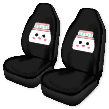Discover Set Sail in Style with our Kawaii Cruise Ship Car Seat Covers