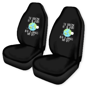 Discover Rotation of the Earth Day Funny Science Teacher Car Seat Covers