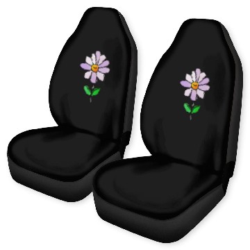 Discover Lavender Flower Art Car Seat Covers
