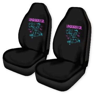 Discover Skateboarding For Women Longboard Girl Car Seat Covers