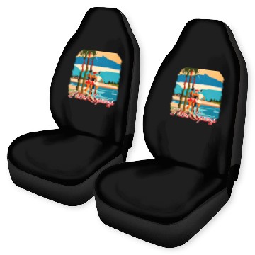 Discover Palm Springs Swim Club Car Seat Covers