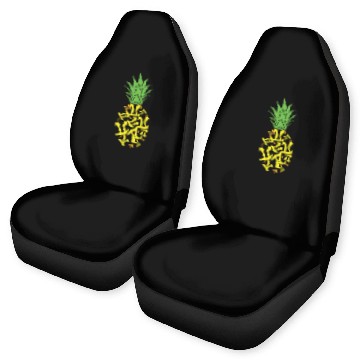 Discover Pineapple Pi Math Holiday Mathematics Pi Day Car Seat Covers
