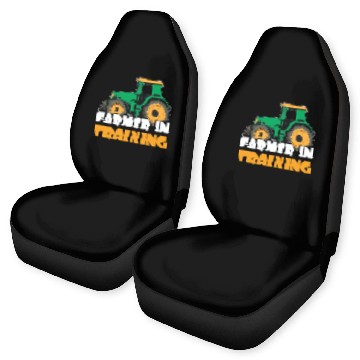Discover Farmer In Training Tractor Truck Rancher Farm Car Seat Covers