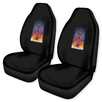 Discover Tarot Devils Press Fitness Gym Bodybuilding Car Seat Covers