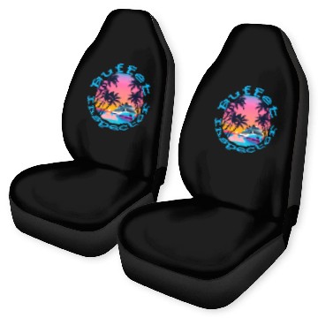 Discover Cruise Ship "Buffet Inspector" (Font 1) Car Seat Covers