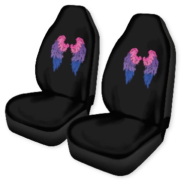 Discover Angel Wings Bisexual Gay Angel Wings Car Seat Covers