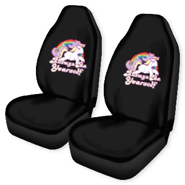 Discover LGBT CSD Be Yourself Gay Lesbian Pride Unicorn Car Seat Covers