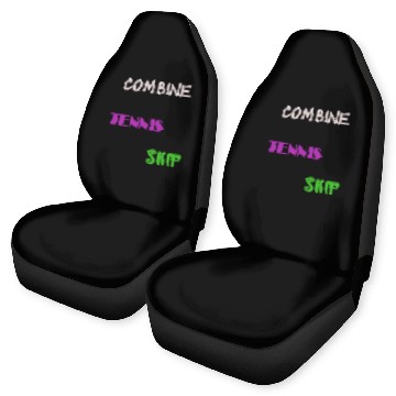 Discover COMBINE TENNIS SHIP Car Seat Covers