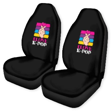 Discover K-Pop K-drama Korean Music KPop Kdrama Gift Car Seat Covers