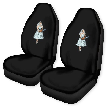 Discover Chainsaw Bride Chainsaw Vintage Car Seat Covers
