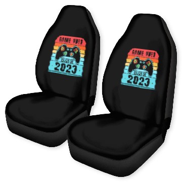 Discover Game Over Class of 2023 Video Games 2023 Gamer Car Seat Covers