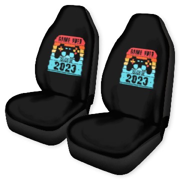 Discover Game Over Class of 2023 Grad 2023 Graduation Car Seat Covers