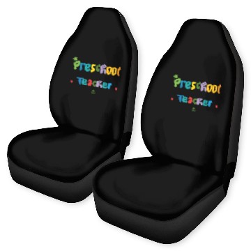Discover Preschool Teacher Funny Car Seat Covers
